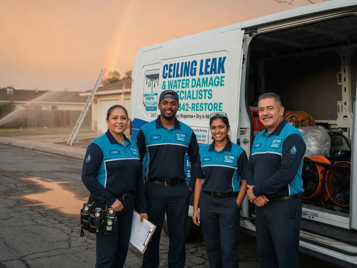 Ceiling Leak Cleanup company in Mccurtain, OK