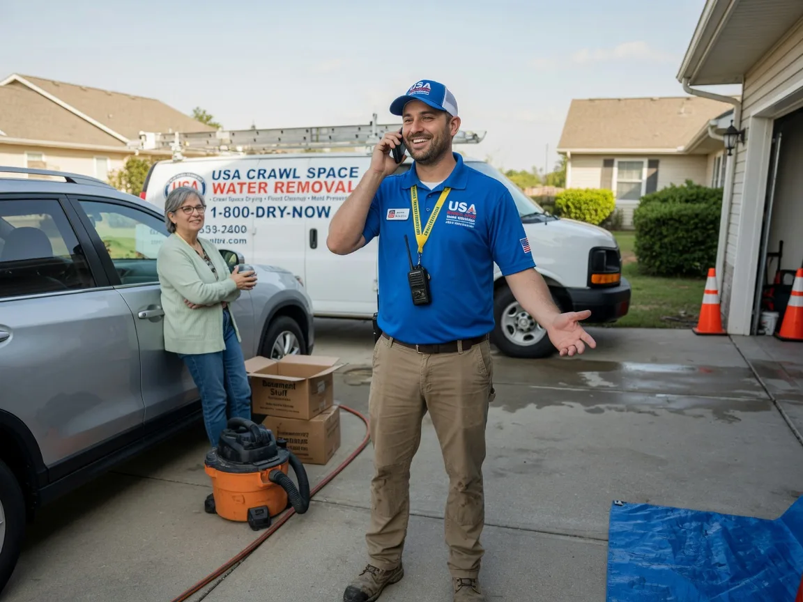 Crawl Space Water Removal Mccurtain, OK FAQs